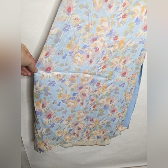 SOMETHING NAVY DRESS FLORAL Blue - Picture 9 of 15